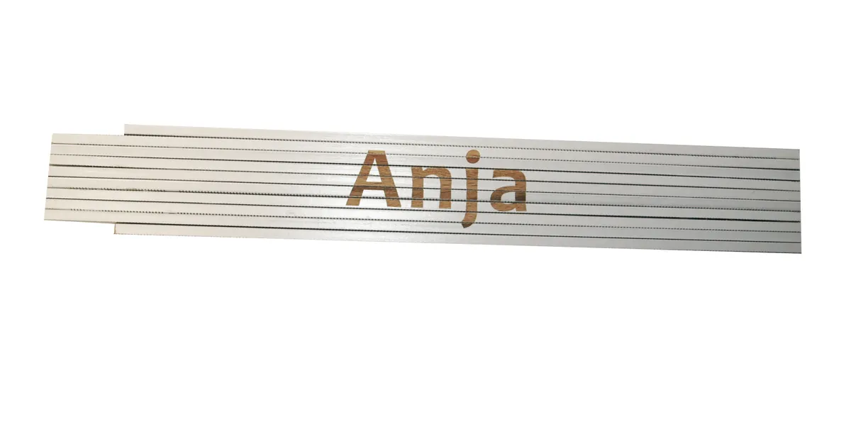 Meterstab weiß Anja 0