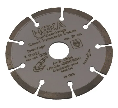 Diamantscheibe Economy 230 mm B: 25.4 mm 0
