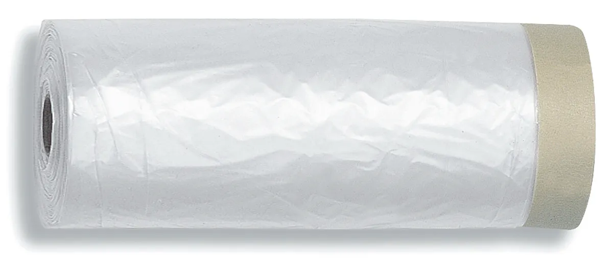Abdeckfolie mit Gewebeband 1100mm x 33 m 0
