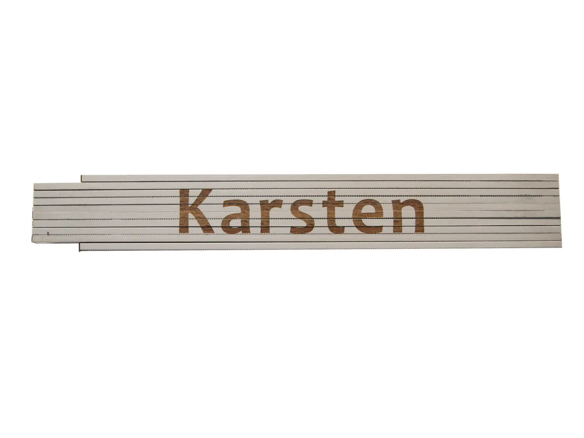 Meterstab weiß Karsten 0