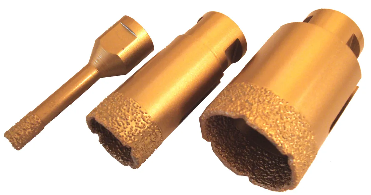 Diamant-Bohrkrone 5.0 mm mit Gewinde M14 für Winkelschleifer 0