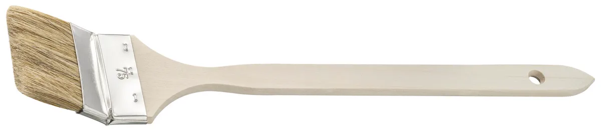Heizkörperpinsel 75 mm helle Borste, einfache Stärke 0