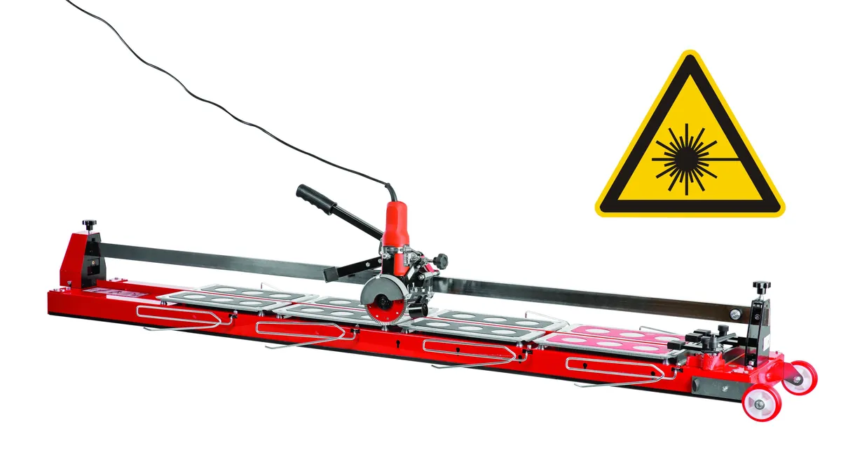 Elektrischer Fliesenschneider PowerCut 1350 mm mit Laser 0