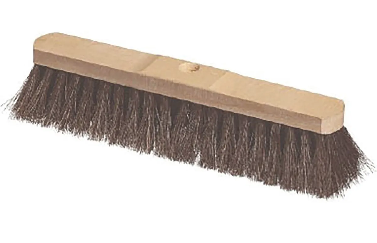 Saalbesen 50 cm Arenga Halteschrauben 0