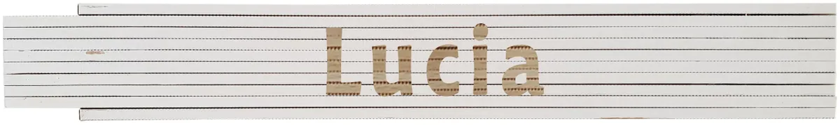 Meterstab weiß Lucia 0