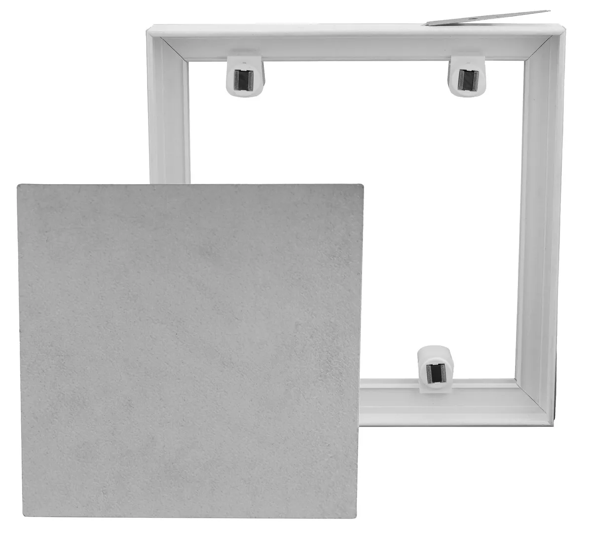 PVC Fliesenrahmen magnetisch weiß 156 x 306 mm 0