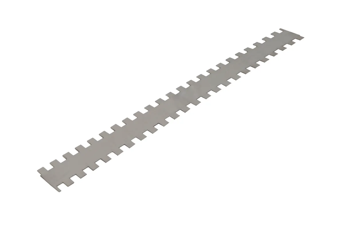 Zahnleiste 6x 6x 6 mm rostfrei 0