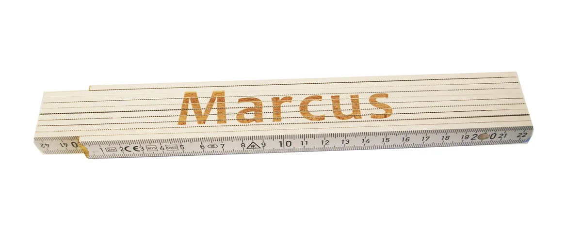 Meterstab weiß Marcus 0