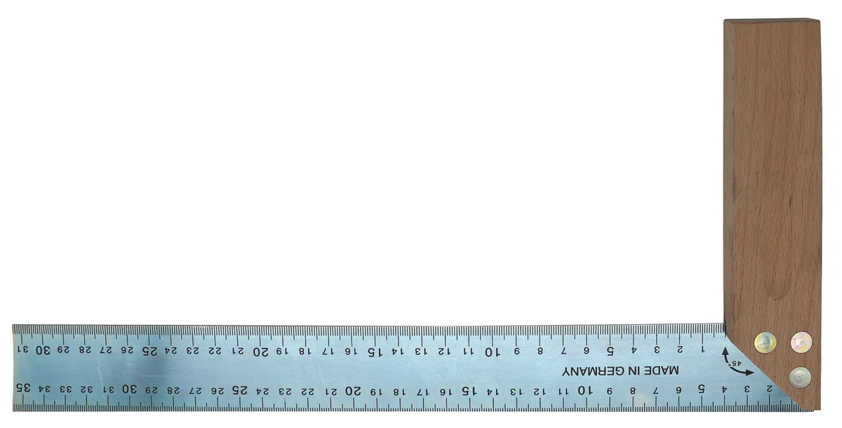 Schreinerwinkel 350 mm mit Gehrung 0