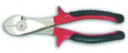 Kraftseitenschneider 180 mm Titanchrom Softgriff 0