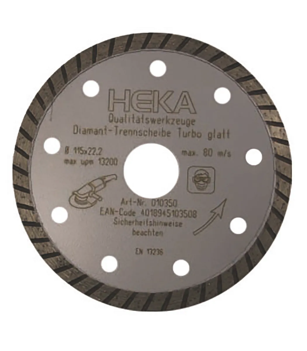 Diamantscheibe Turbo glatt 178 mm B:25.4 0
