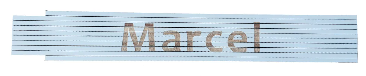 Meterstab weiß Marcel 0