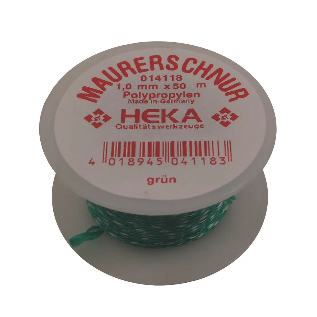 Maurerschnur (N) 1.7 mm x 100 m grünweiß 0