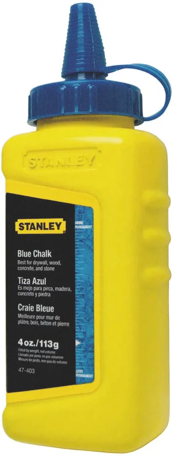 Schlagschnurpuder 115 g blau 0