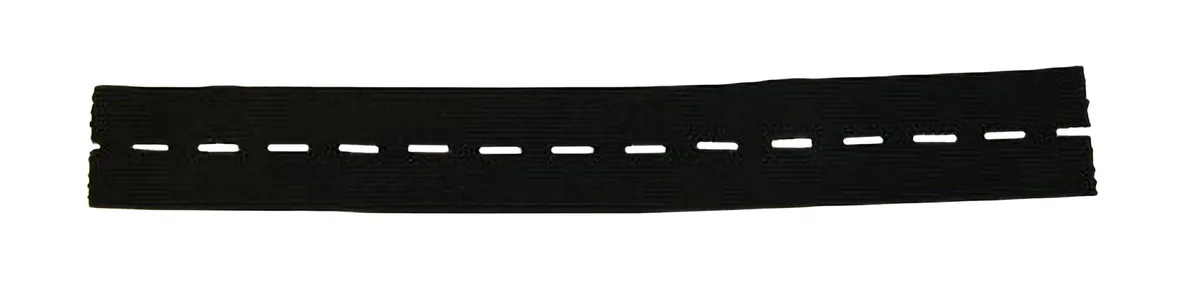 Knieschoner Ersatzriemen 410 x30 Gummi für Profi schwarz 013221 (oben) 0
