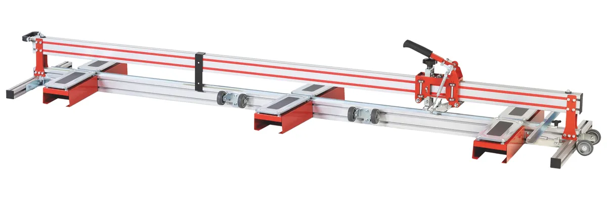 GiantCut 1850 mm mit 2 Auflagetischen für Plattenstärken bis 1 cm 0