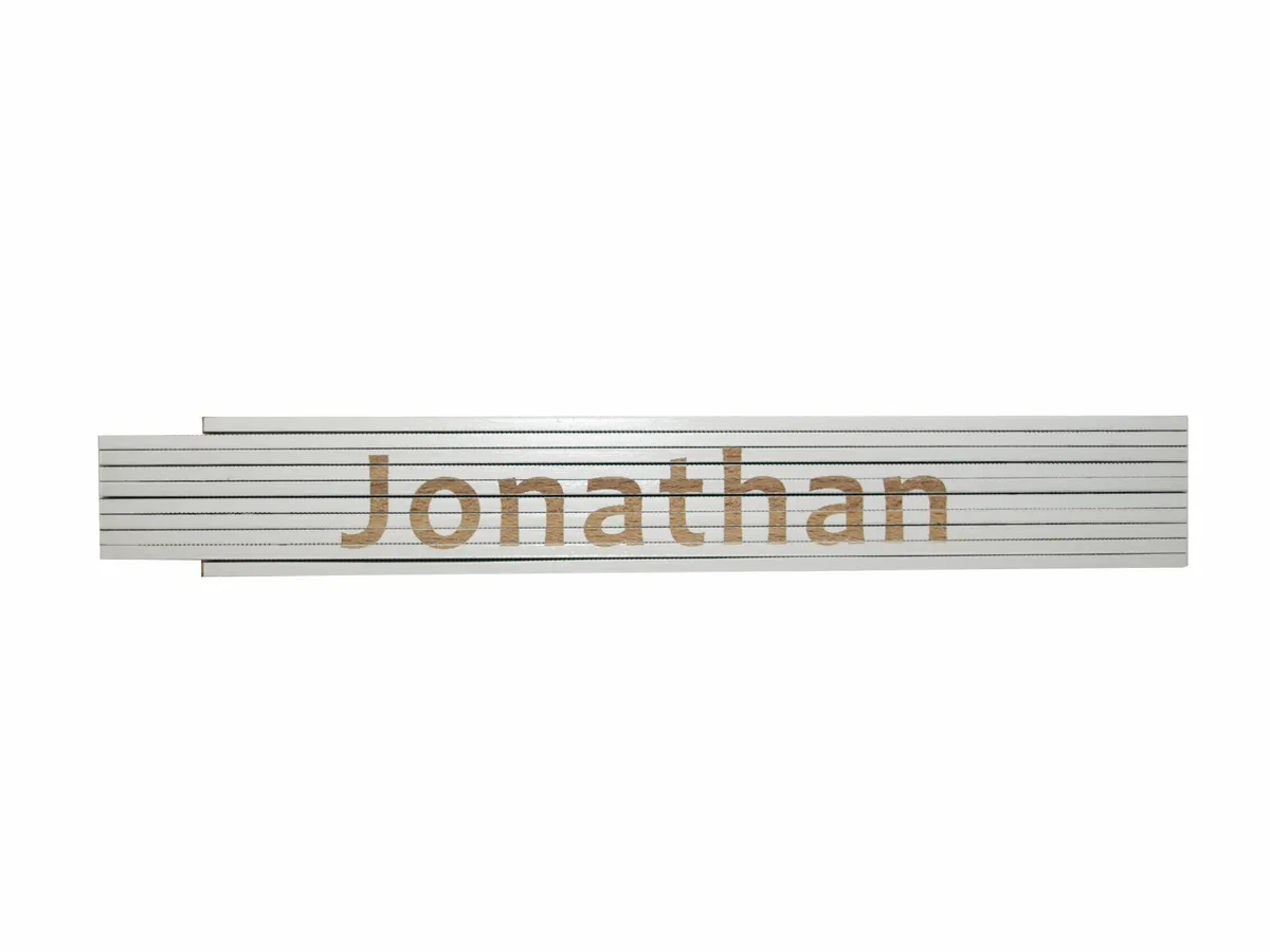 Meterstab weiß Jonathan 0