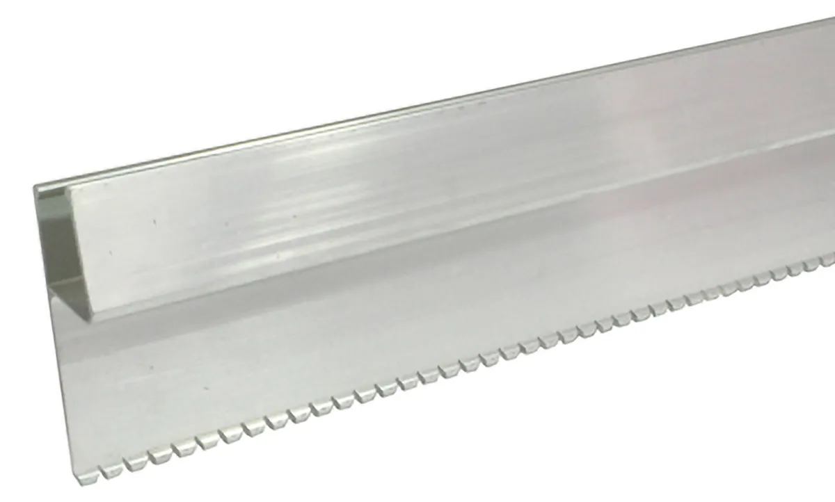Alu-H-Kartätsche 200 cm gezahnt 0