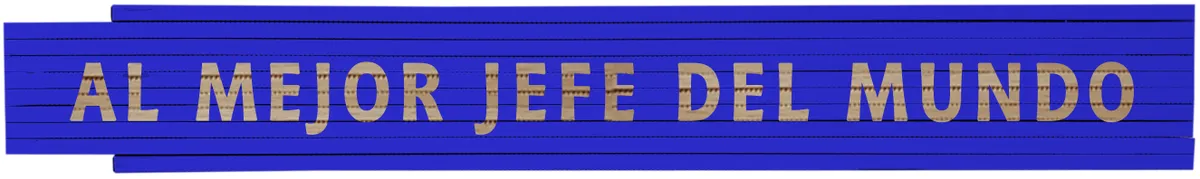 Meterst.blau Al mejor jefe del mundo 0