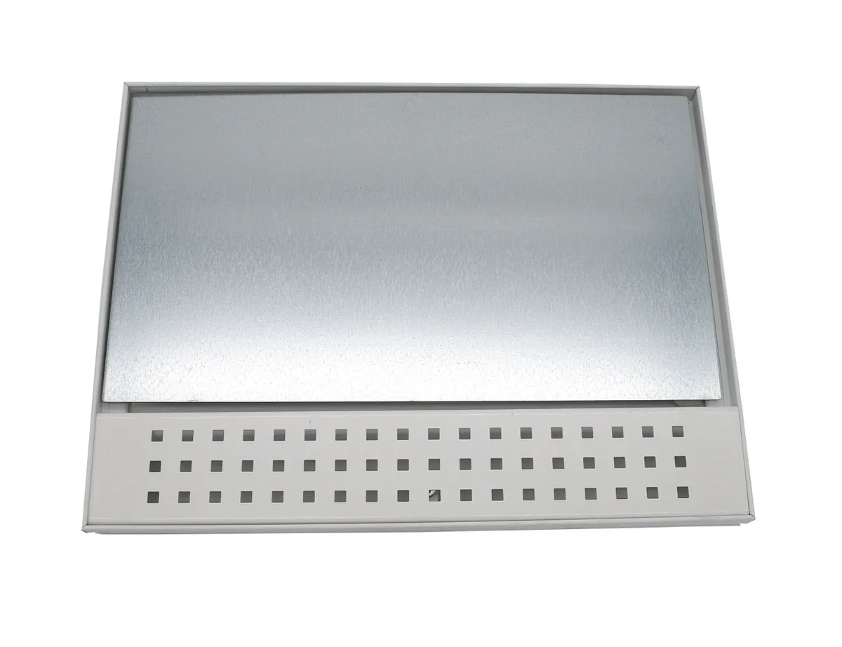 Whirlpoolrahmen PVC grau 409x609 mit 7 cm weißem Einlegeblech 0