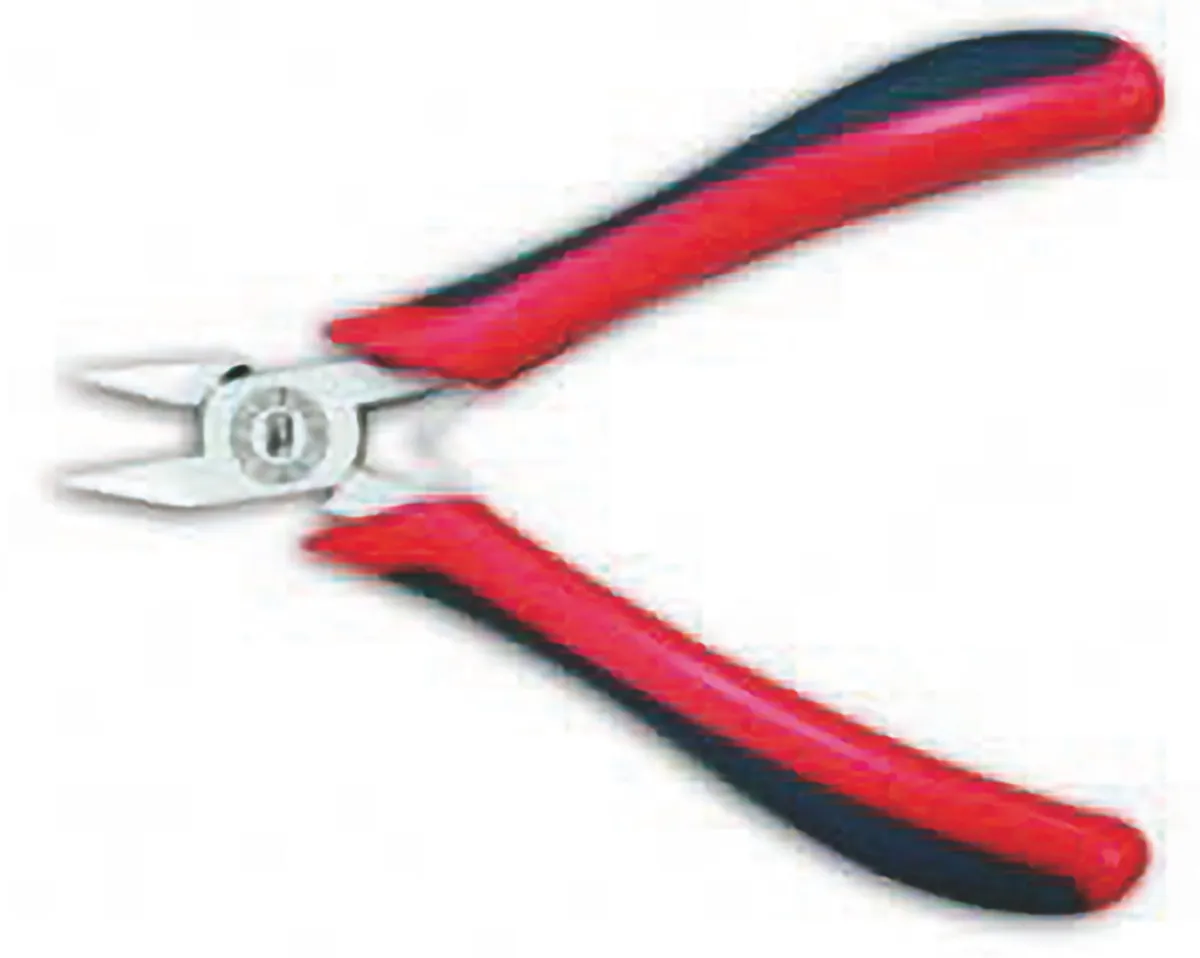 Electronic-Seitenschneider 115 mm spitz Titanchrom Softgriff 0