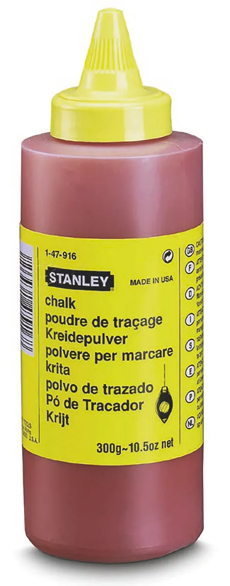 Schlagschnurpuder 225 g rot 0