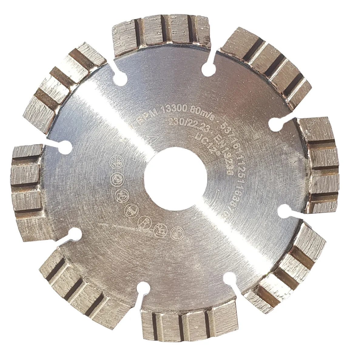 Diamant-Trennscheibe 230/22.2 mm Granit blank 0