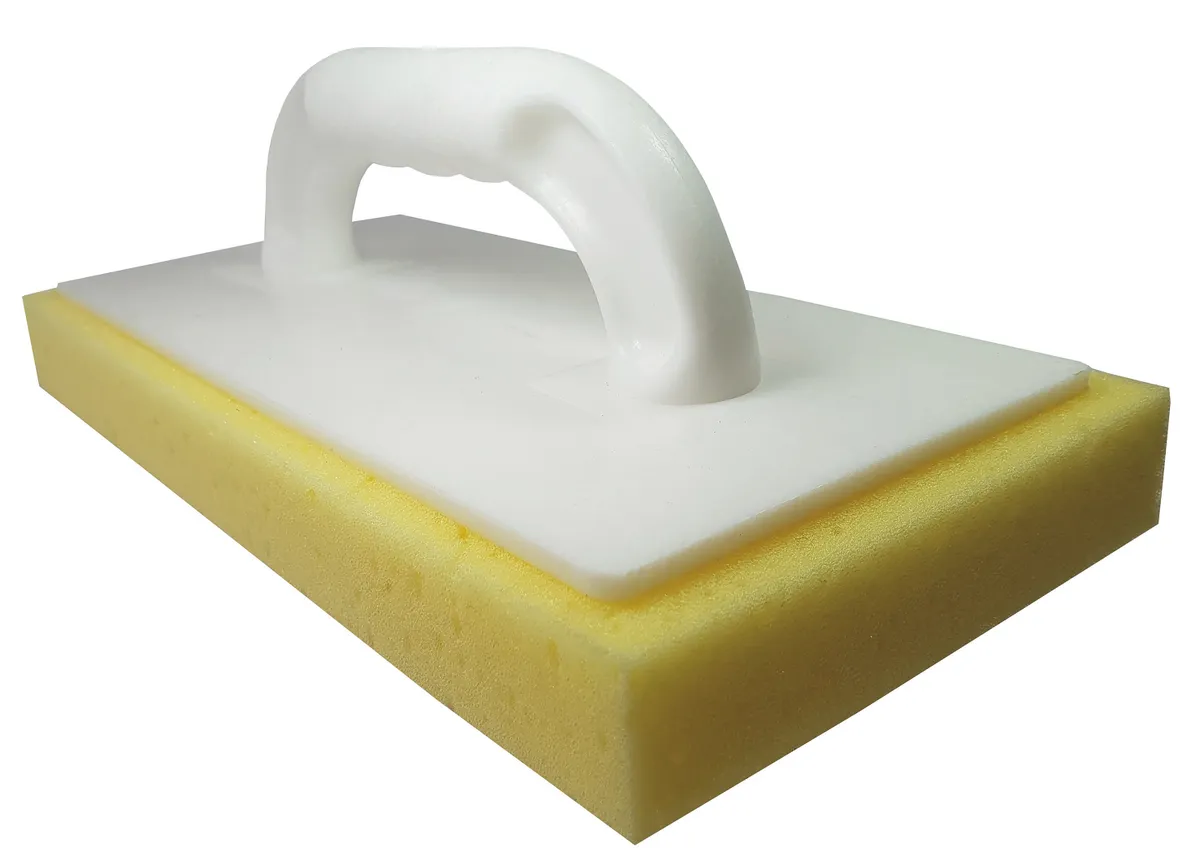 Glättbrett 28x14 cm Hydroschwamm Kunststoffgriff weiß 0