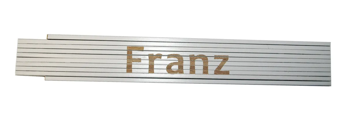 Meterstab weiß Franz 0
