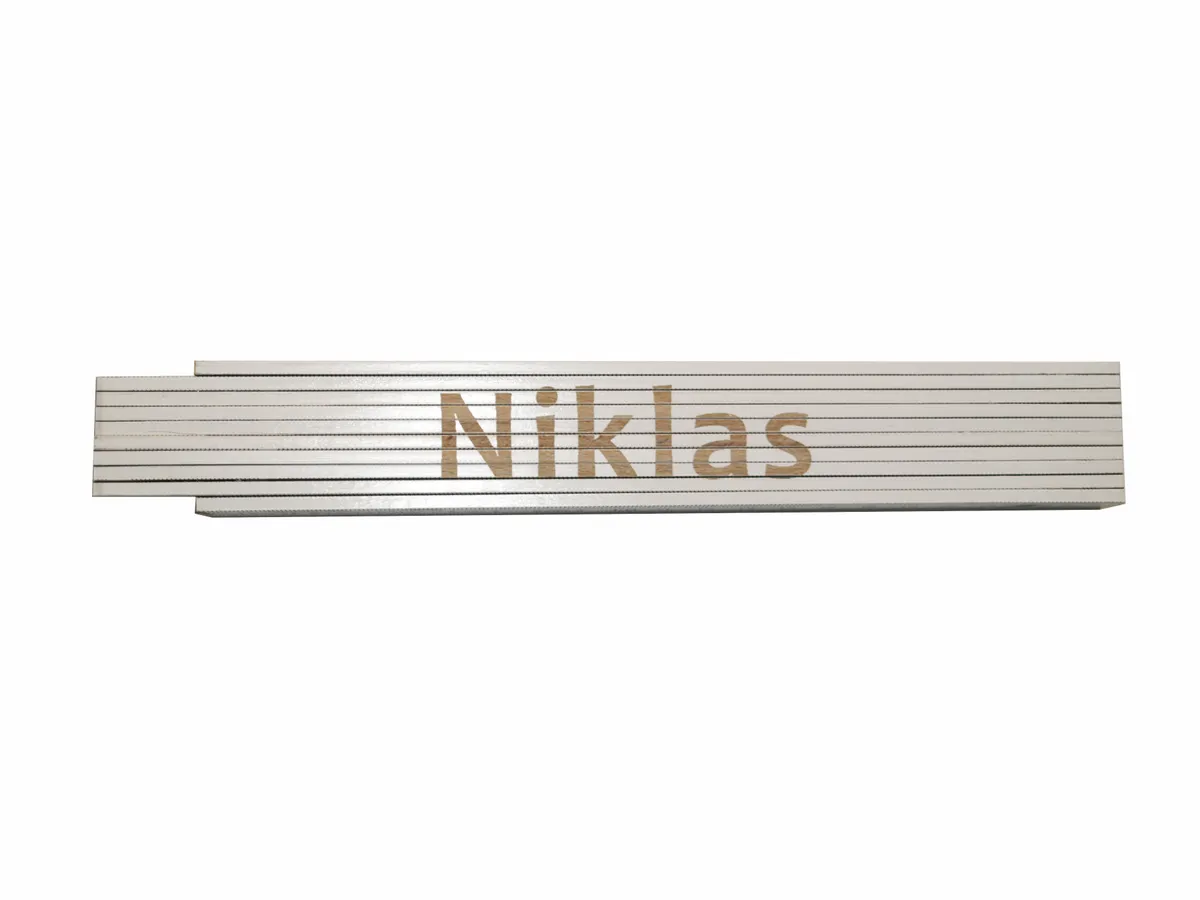 Meterstab weiß Niklas 0