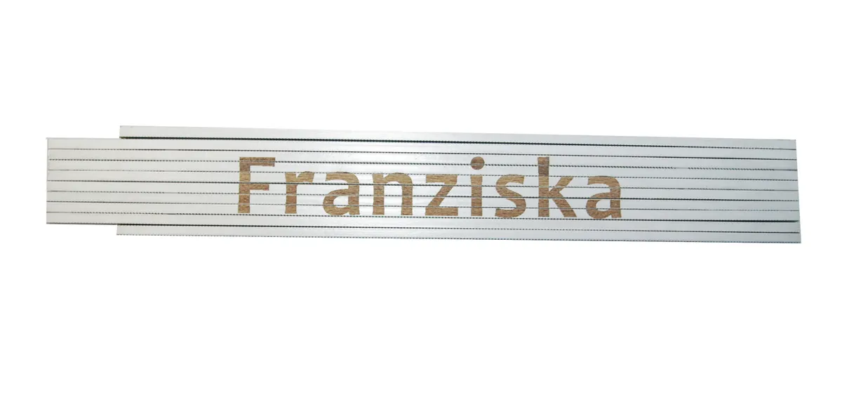 Meterstab weiß Franziska 0
