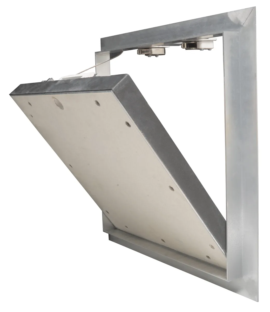 Revisionsklappe 200 x 200 mm GK=25 F30 für Decke, Vierkantverschluss 0