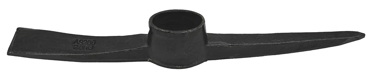 Kreuzhacke 2500 g schwarz, ohne Stiel 0