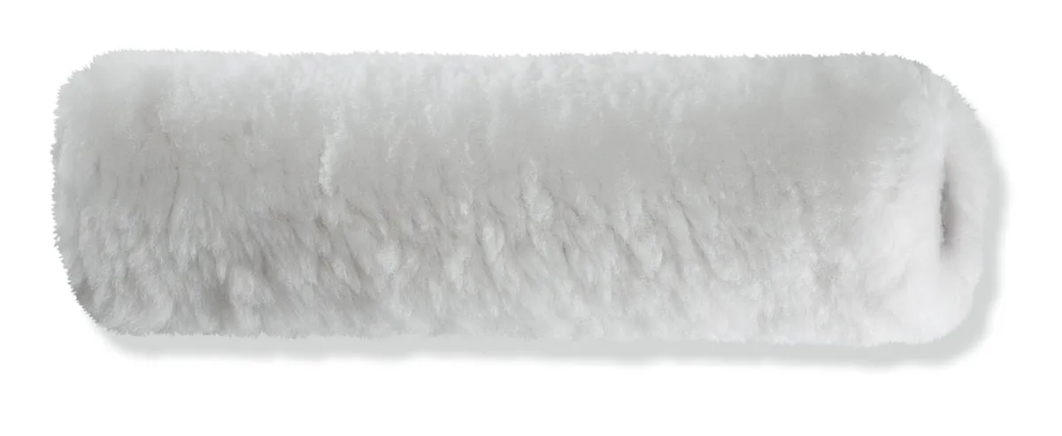 Walze 25 cm (1 Stk.) Lammfell genäht weiß 0