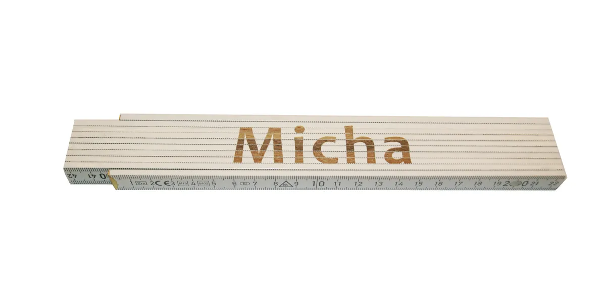Meterstab weiß Micha 0