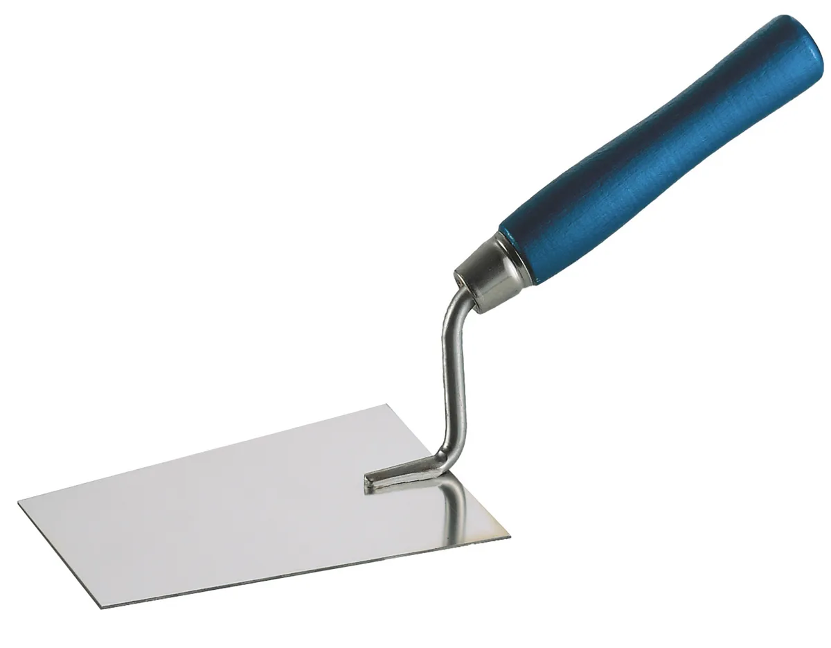 Fliesenkelle 160 mm Süddt.Form ohne Gummikappe rostfrei 0