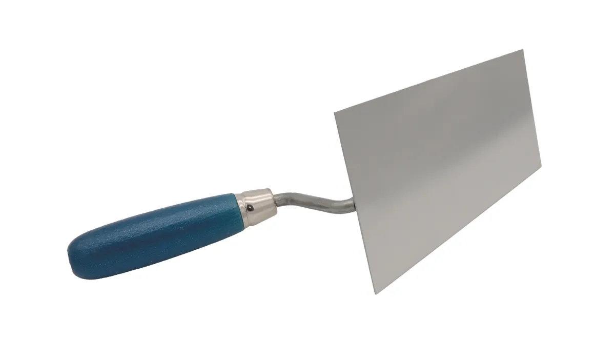 Maurerkelle 180 mm gerader Hals rostfrei 1