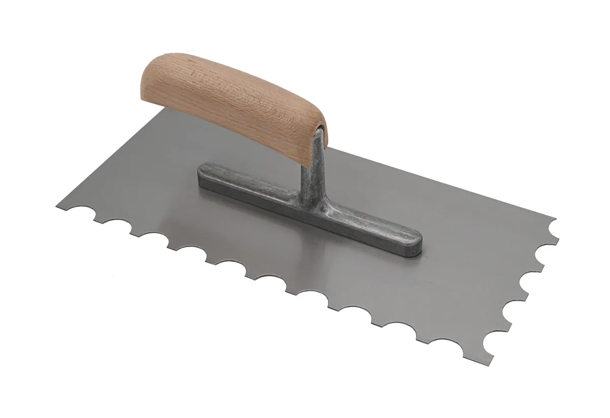 Glättekelle halbrund R20(H=10.0) Stahl ZLB=20.0 mm/ZBB= 7.5 mm/ZLT=10.0 mm 0