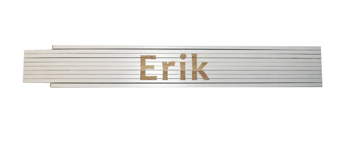 Meterstab weiß Erik 0