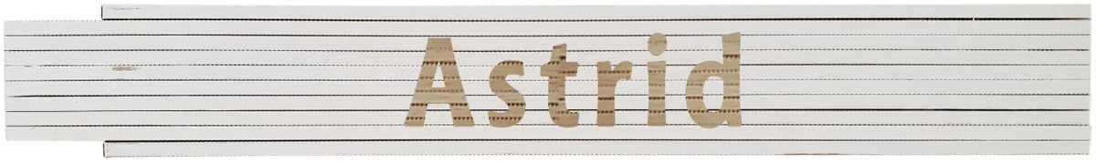 Meterstab weiß Astrid 0