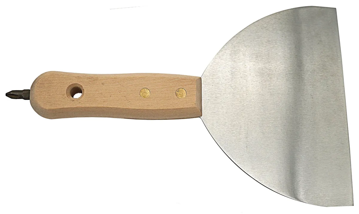 Fugenspachtel 150 mm rostfrei mit Kreuzbit 0