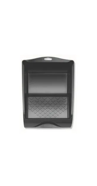Farbwanne 15 x 32 cm Kunststoff schwarz 0