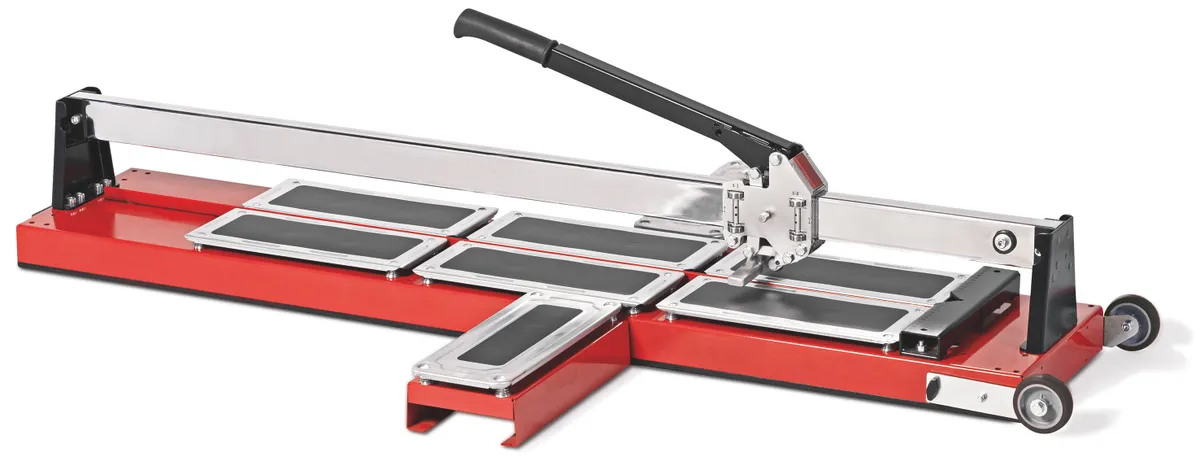 Fliesenschneider Gigabreaker 1200 mm für 20 mm Platten mit Tischbeinen 1