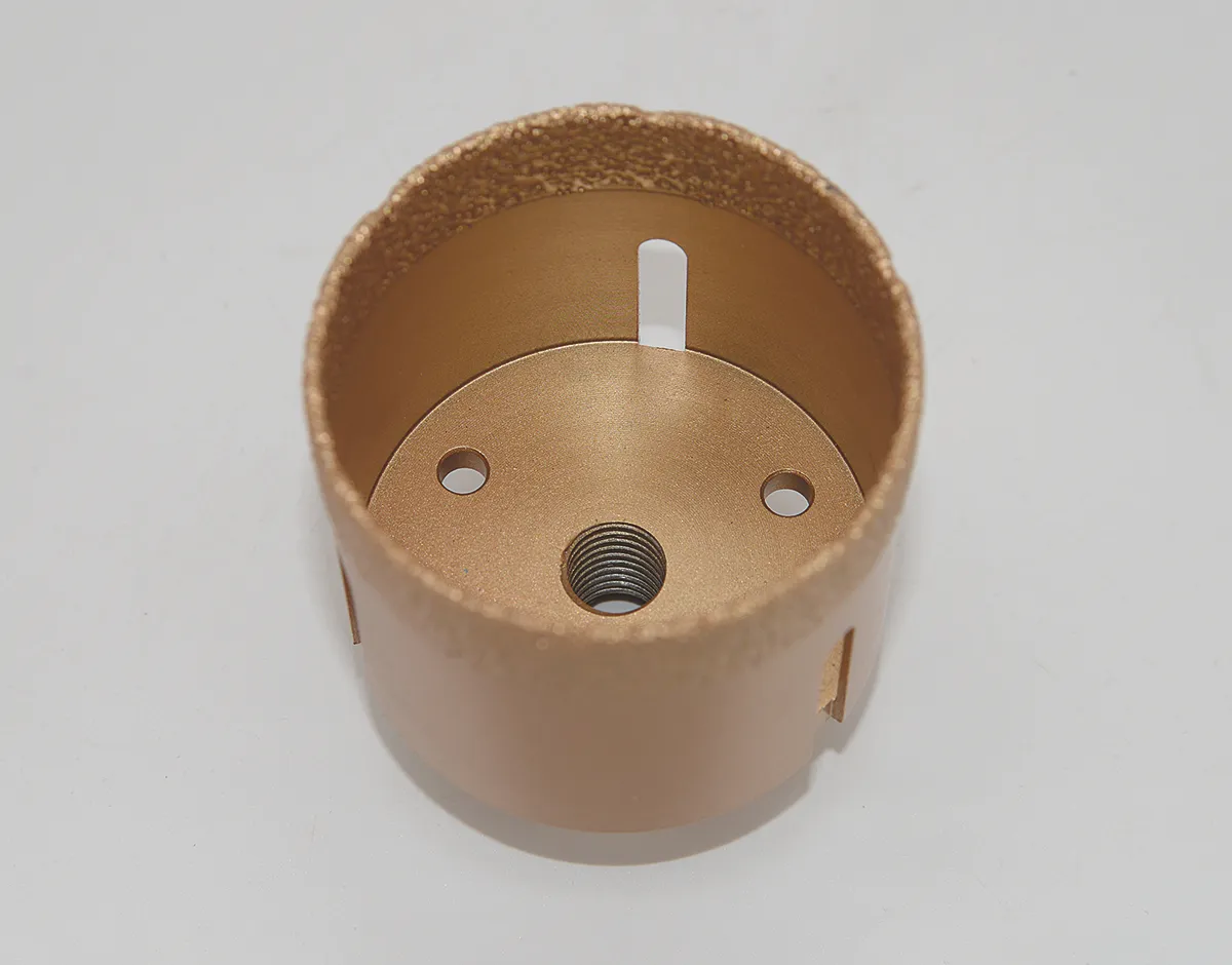 Diamant-Bohrkrone 68.0 mm mit Gewinde M14 für Winkelschleifer 1
