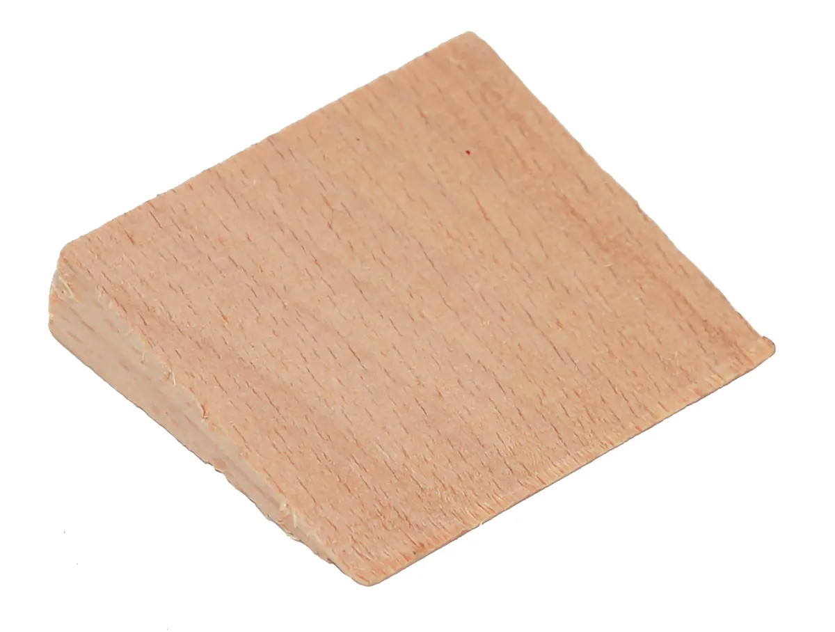 Holzkeil mit der Länge 47 mm 0