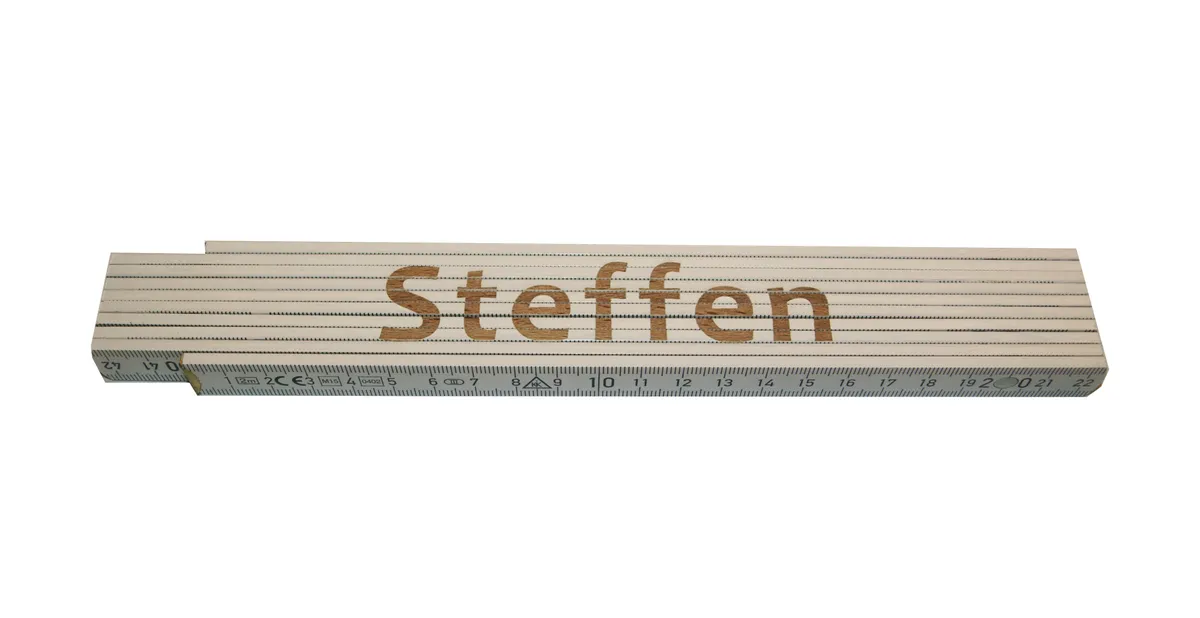Meterstab weiß Steffen 0