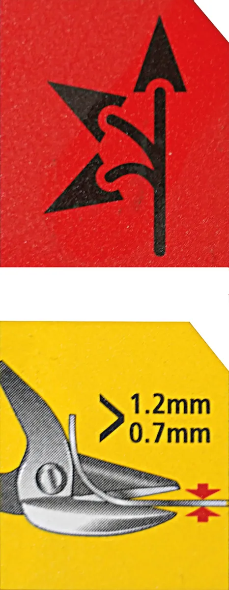 Blechschere 10" links Stanley 2