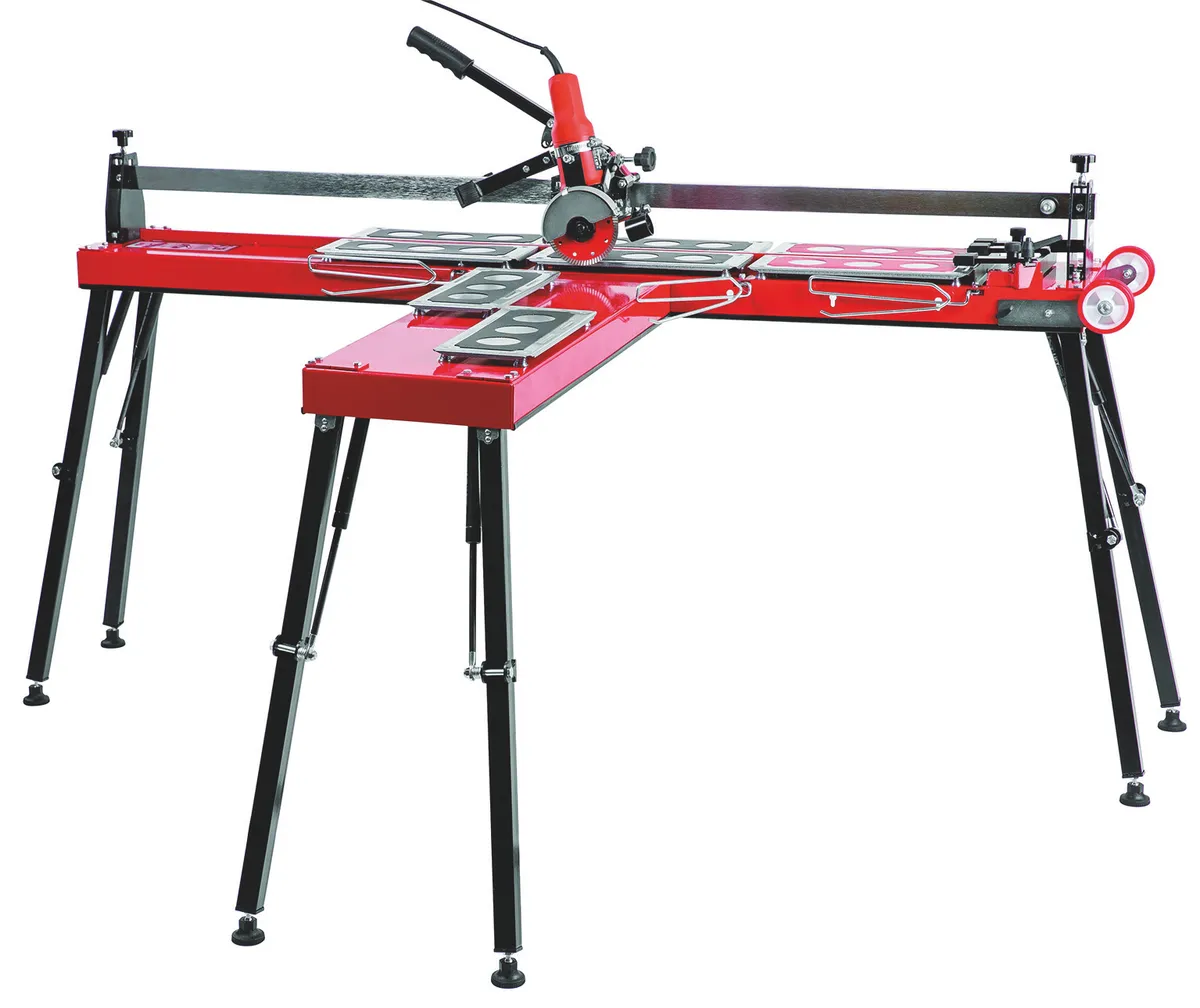 Elektrischer Fliesenschneider PowerCut 1600 mm mit Beinen 0