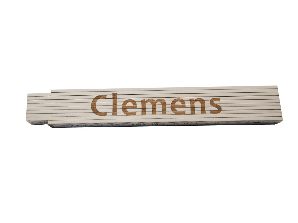Meterstab weiß Clemens 0