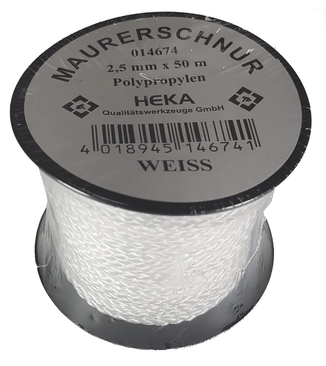 Fliesenlegerschnur weiß 2.5 mm x 50 m 0